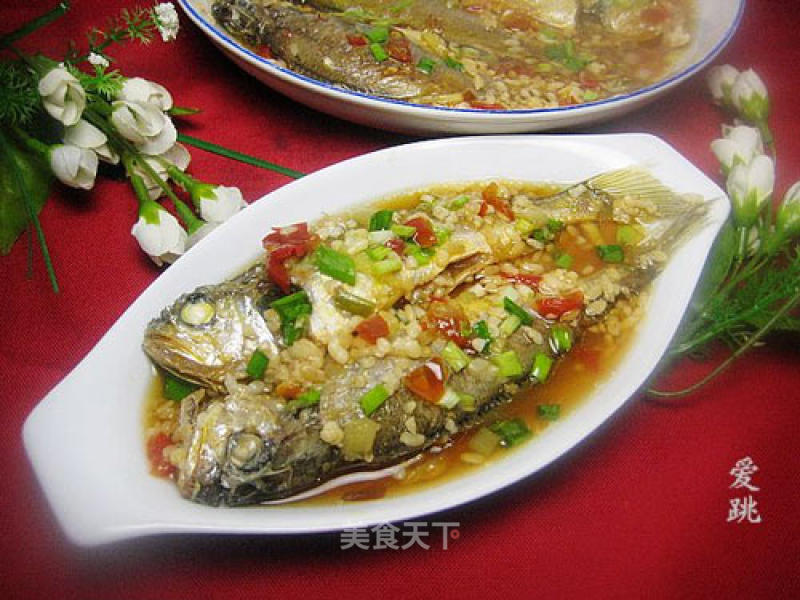 Steamed Yellow Croaker with Rice Wine