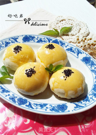 Meringue Five-core Moon Cakes recipe