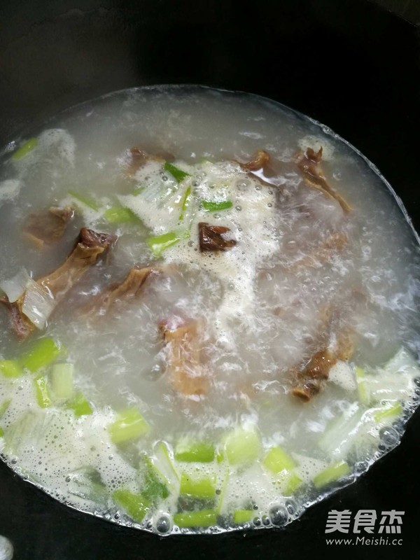 Cured Duck and Bamboo Shoot Soup recipe