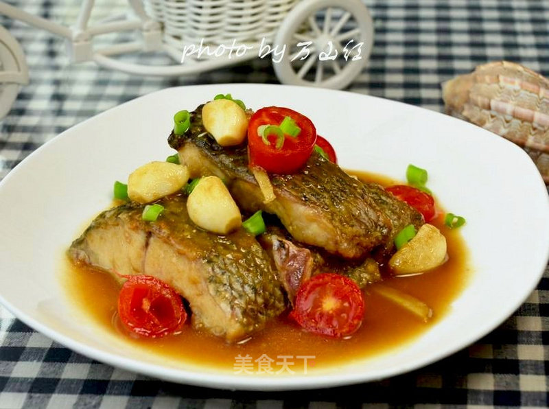 Grilled Snakehead Fish with Garlic Seed recipe