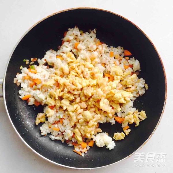 Fried Rice with Shrimp recipe