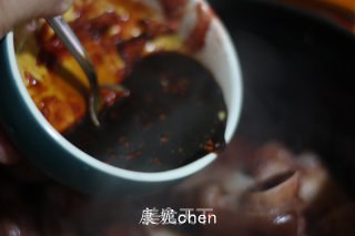 Roast Pork Trotters with Southern Milk and Peanuts recipe