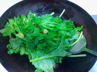 Stir-fried White Rape (cabbage Moss or Other Name) recipe