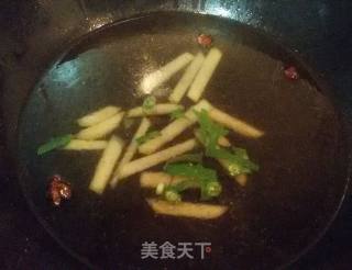 Mountain Mizu and Potato Chips Soup recipe