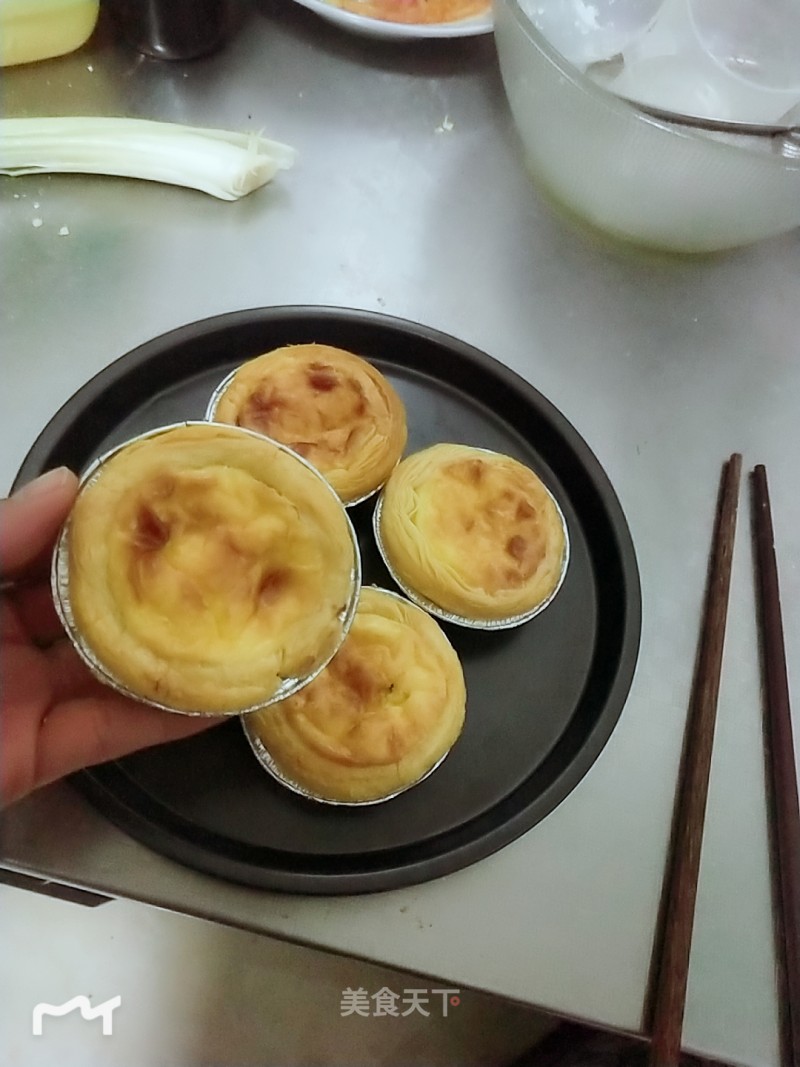 Portuguese Egg Tart (homemade) recipe