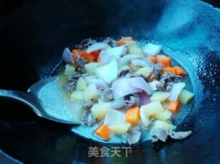 Curry Beef Potatoes recipe