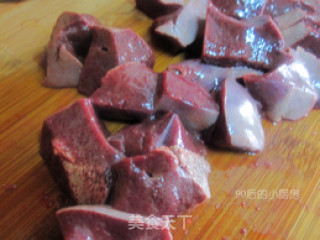 [pork Liver with Black Pepper and Tomato Sauce] recipe