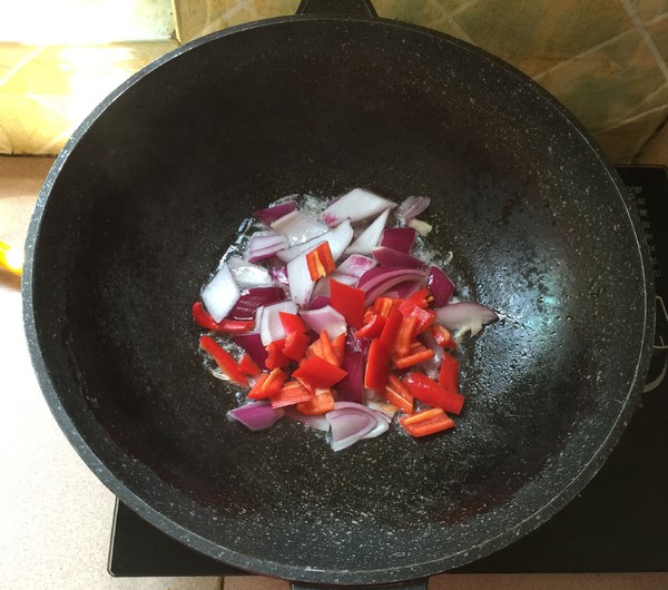 Stir-fried Red Intestine recipe