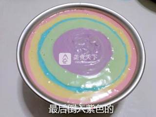 Rainbow Mousse recipe