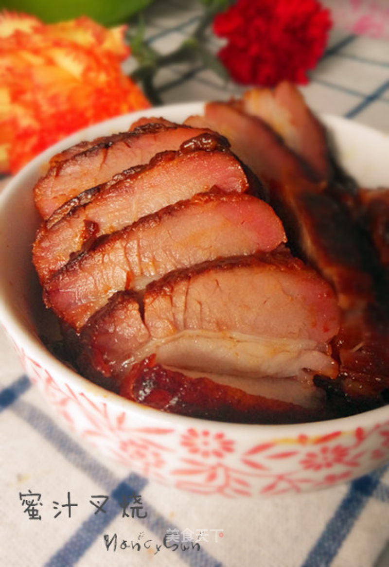 Barbecued Pork with Honey Sauce recipe