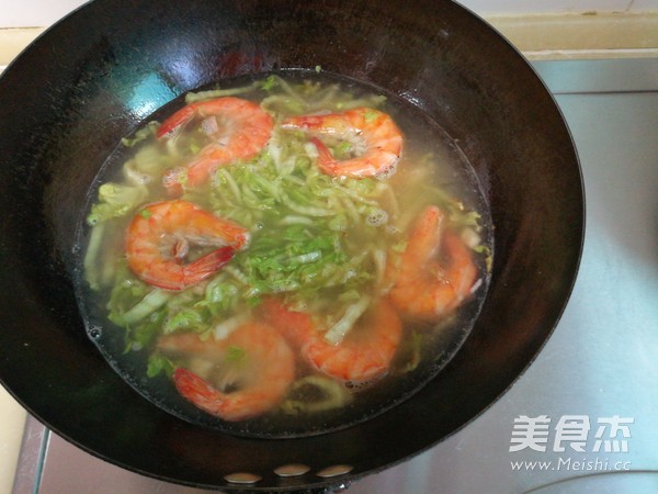 Cabbage Seafood Soup recipe