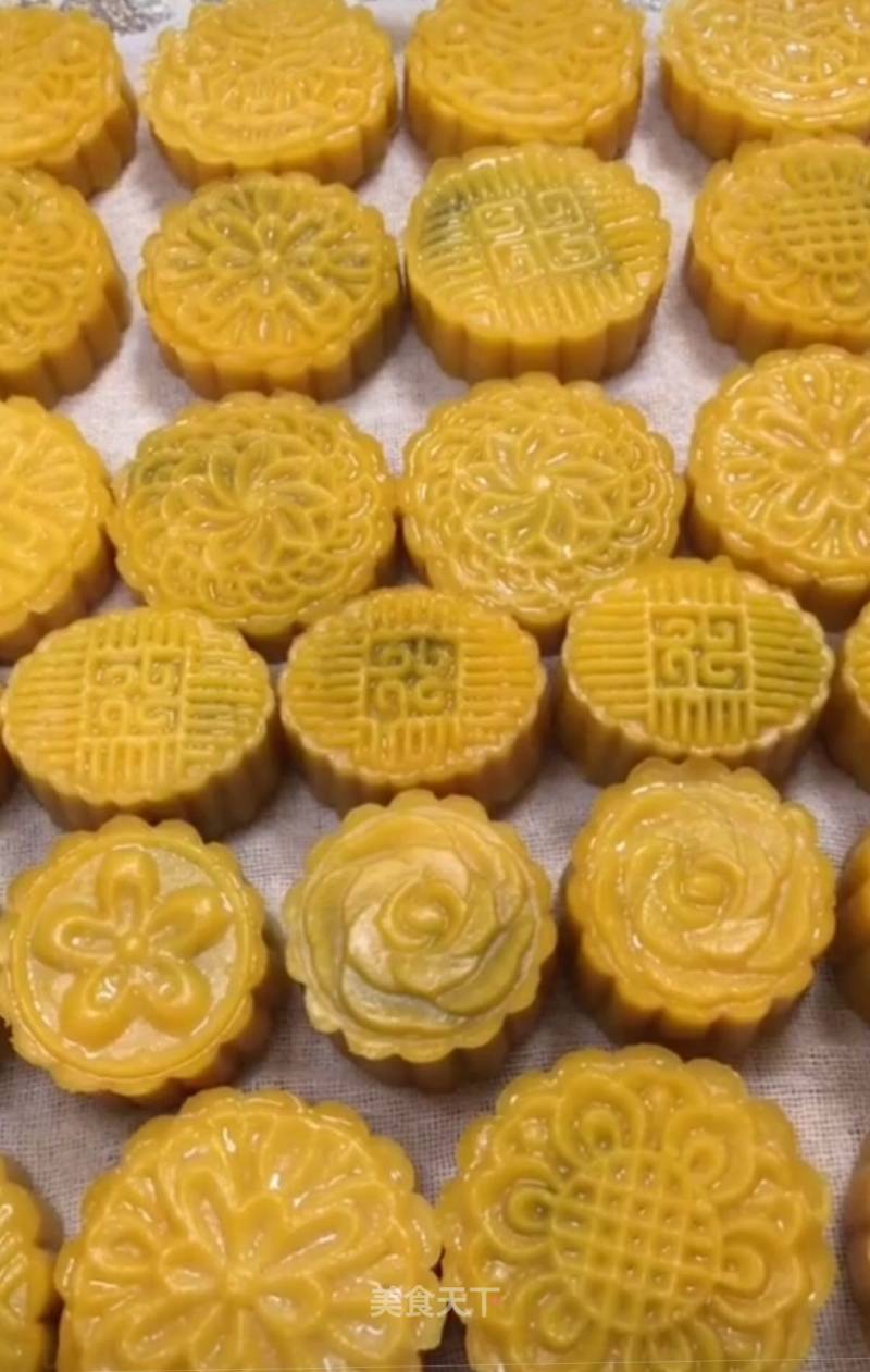 Pumpkin Red Bean Cake recipe