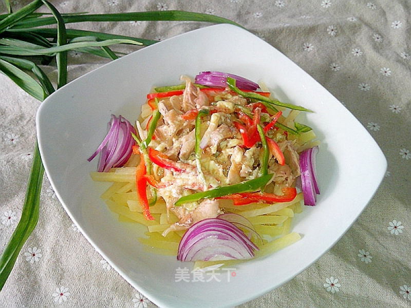 Potato Chicken Salad recipe