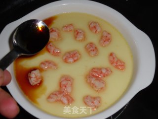 Shrimp Steamed Egg recipe