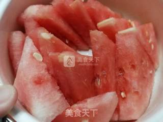 Ice and Cold Summer-watermelon Milk Drink recipe
