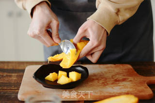 Homemade Mango Banana Yogurt recipe