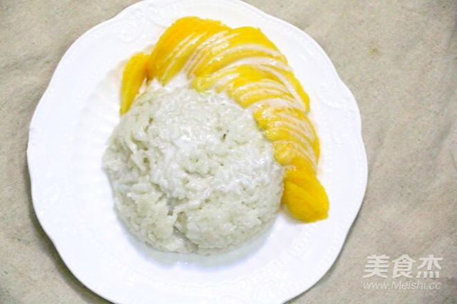 Coconut Mango Sticky Rice recipe