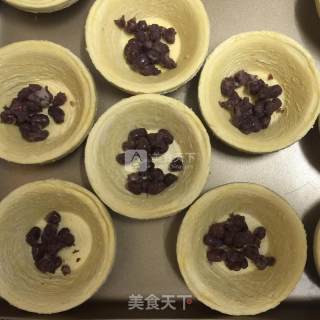 Red Bean Egg Tart recipe