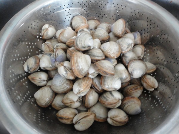 Clams with Cold Clams recipe