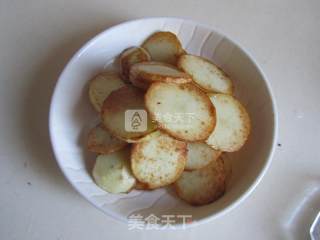 Griddle Potato Chips recipe