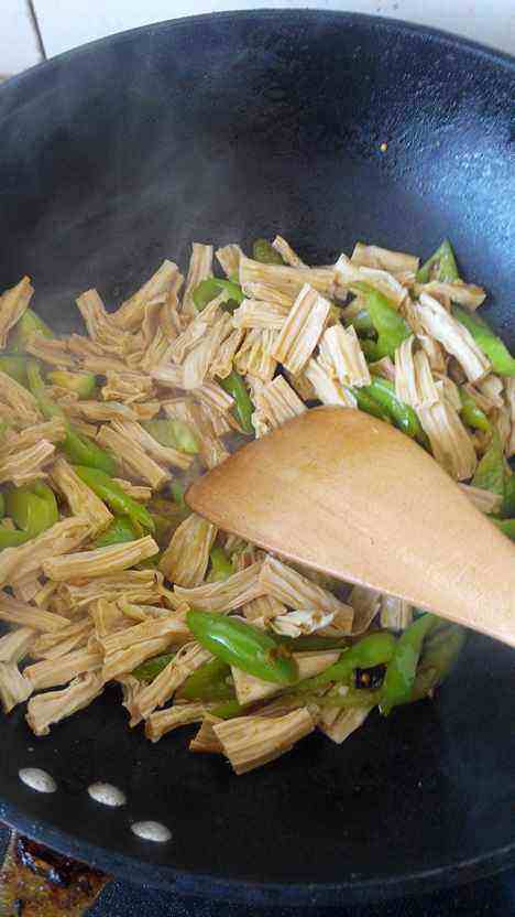 Vegetarian Fried Yuba recipe