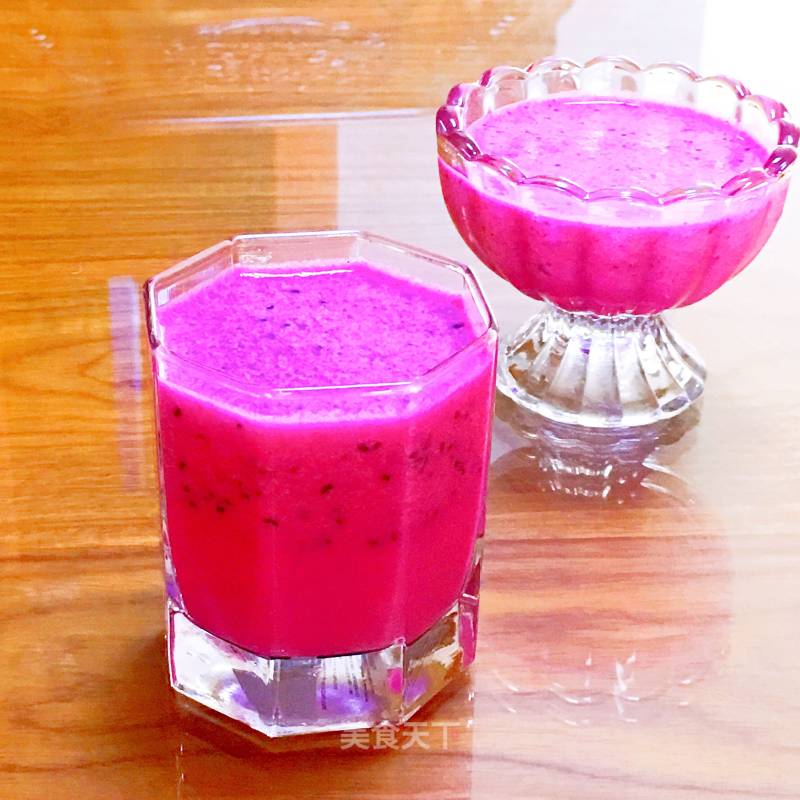 Dragon Fruit Milkshake recipe