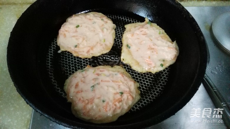 Potato Carrot Soft Pancakes recipe