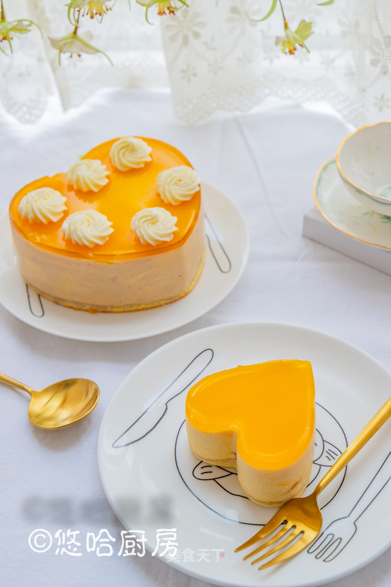 Mango Mousse Cake recipe