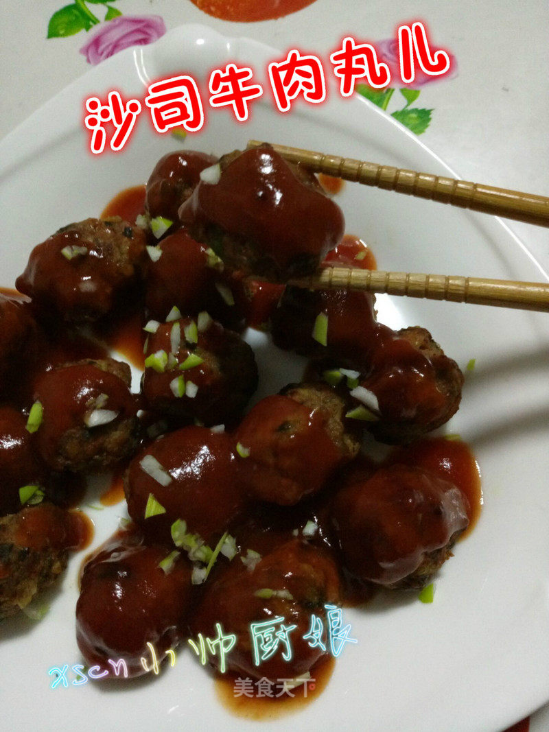 Sauce Beef Balls~a Dish for Babies to Appetite and Invigorate The Spleen recipe