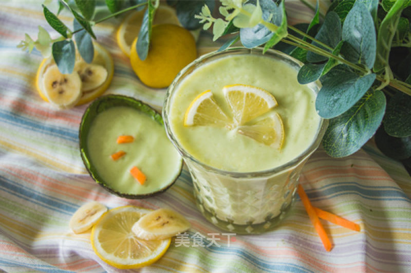 Banana Avocado Juice Full of Forest Flavor recipe