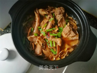 Dried Bamboo Shoots and Duck Stew recipe