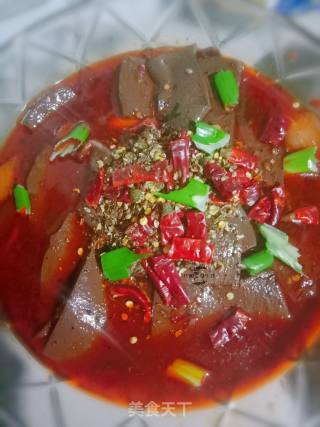 Boiled Duck Blood recipe