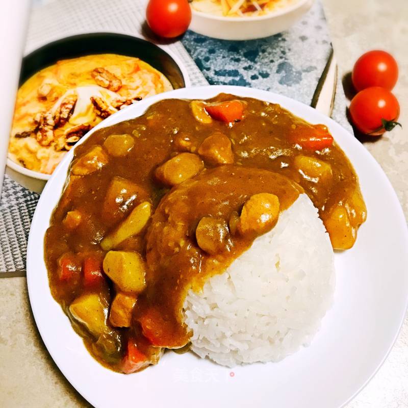 Japanese Curry Chicken Rice recipe