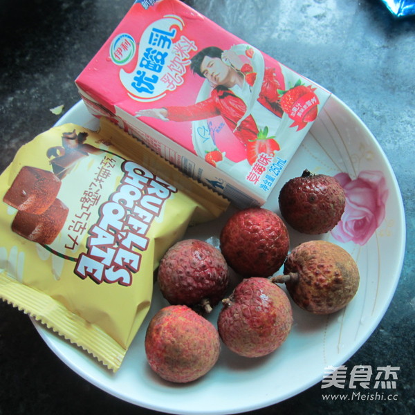 Lychee Milk Cool recipe