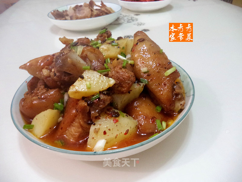 Potato Steamed Trotters --- Banquet Dishes recipe