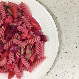 Spiral Pasta Light Salad recipe