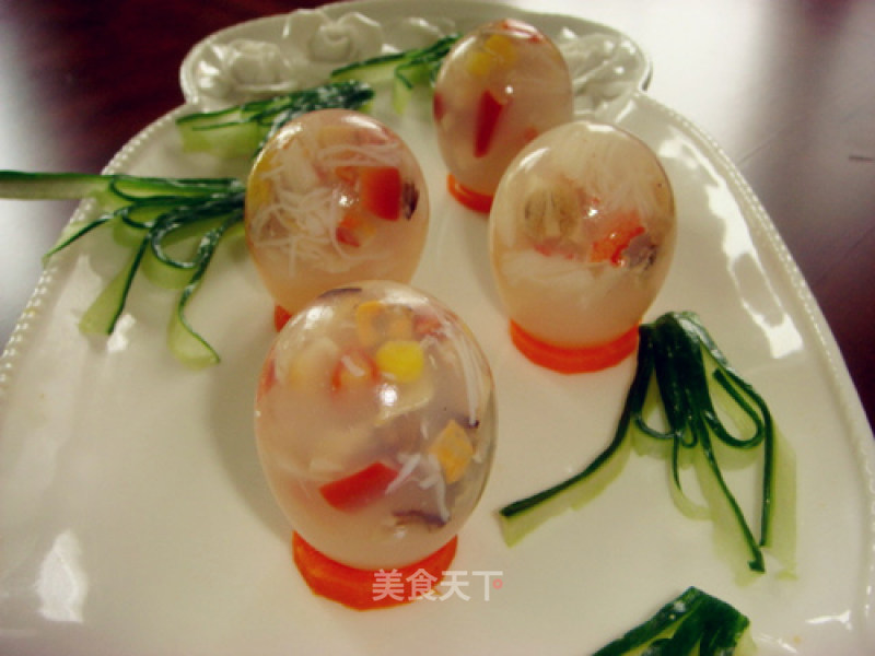 Creative New Dishes "crystal Seafood Ball" recipe