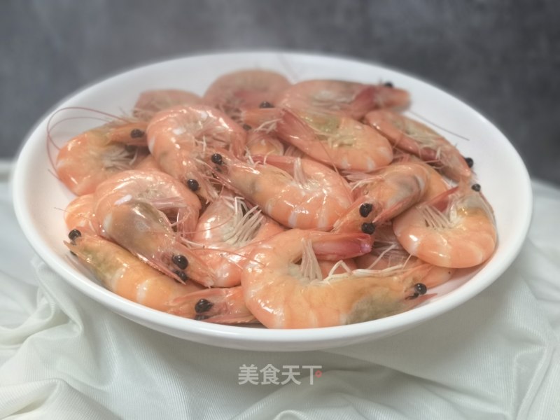 Home Cooking-boiled Jiwei Shrimp recipe