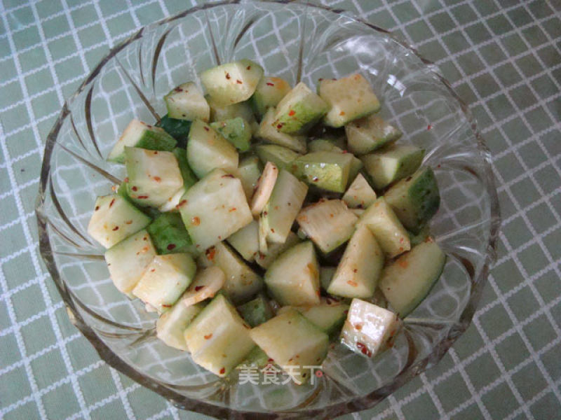 Super Simple Cold Cucumber recipe