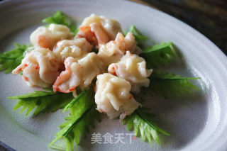 Peony Shrimp Ball recipe