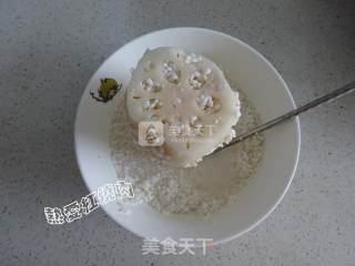 Rose Glutinous Rice Lotus Root recipe