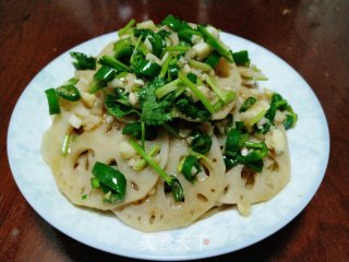 Cold Lotus Root recipe