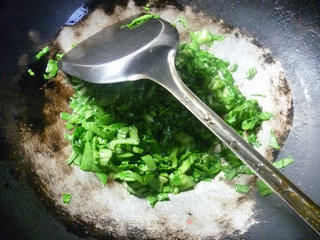 Fried Rice with Shacha Pickle Leaves recipe