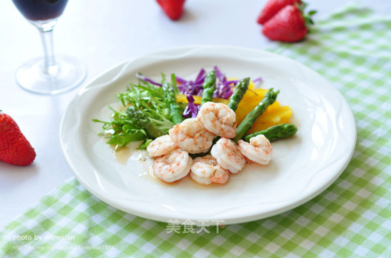 Shrimp and Asparagus Salad recipe