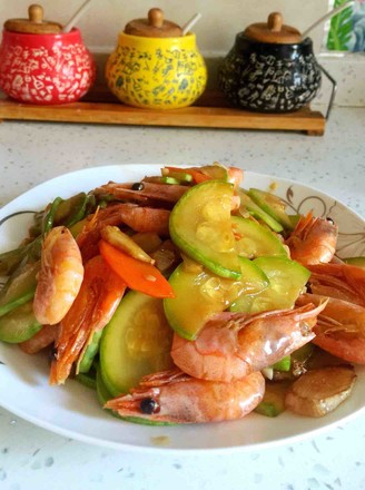 Zucchini Fried Shrimp recipe