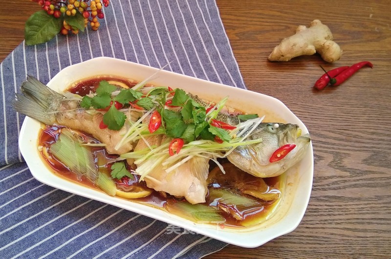 Lemon Steamed Fish recipe