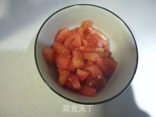 Tomato Seaweed Scissors Noodles recipe