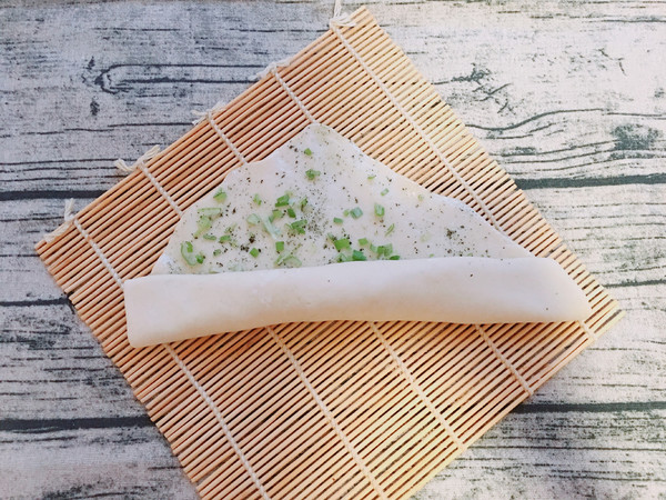 Scallion and Bitter Bean Roll recipe