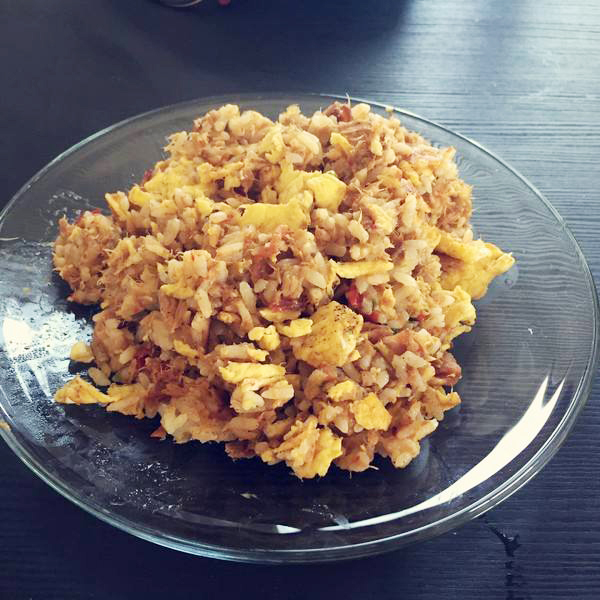 Food Grains, Brown Rice and Tuna Fried Rice recipe