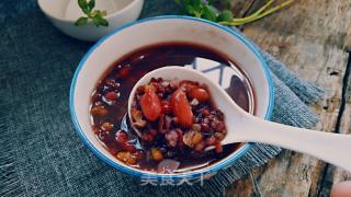 Red Kidney Bean and Black Rice Porridge recipe